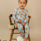 Bamboo Two Piece Set | Gingerbread Gingham