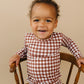 Bamboo Two Piece Set | Chocolate Gingham