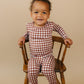 Bamboo Two Piece Set | Chocolate Gingham