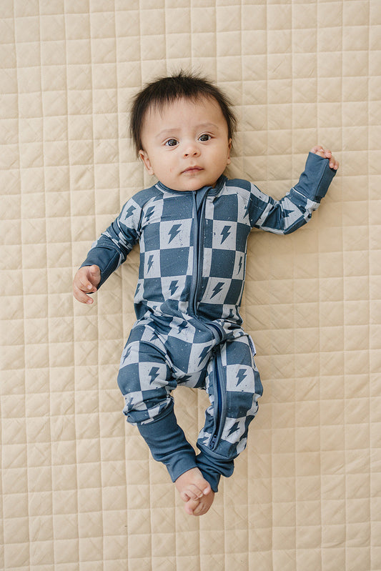 Bamboo Zip Romper | Ocean Bolts
