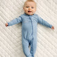 Custom Embroidered Bamboo Footy Pajamas - more colors