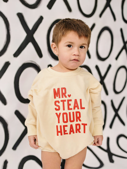 Mr. Steal Your Heart Sweatshirt-Strampler - weitere Farben