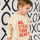 Mr. Steal Your Heart Sweatshirt Romper - more colors