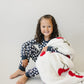 Navy Daisy Ribbed Bamboo Cozy Set