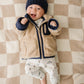 Navy Chunky Knit Beanie