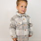 Grey Plaid Shacket
