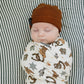 Brown Mebie Baby Beanie