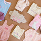 Custom Embroidered Easter Organic Cotton Bubble Romper - more colors