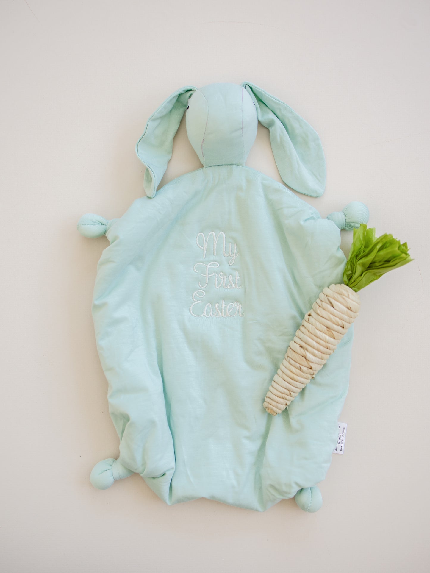 Custom Embroidered Snuggle Bunny Bamboo Lovey