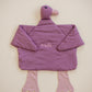 Bamboo Purple Duck Lovey XL Plush - Optional Custom Embroidery