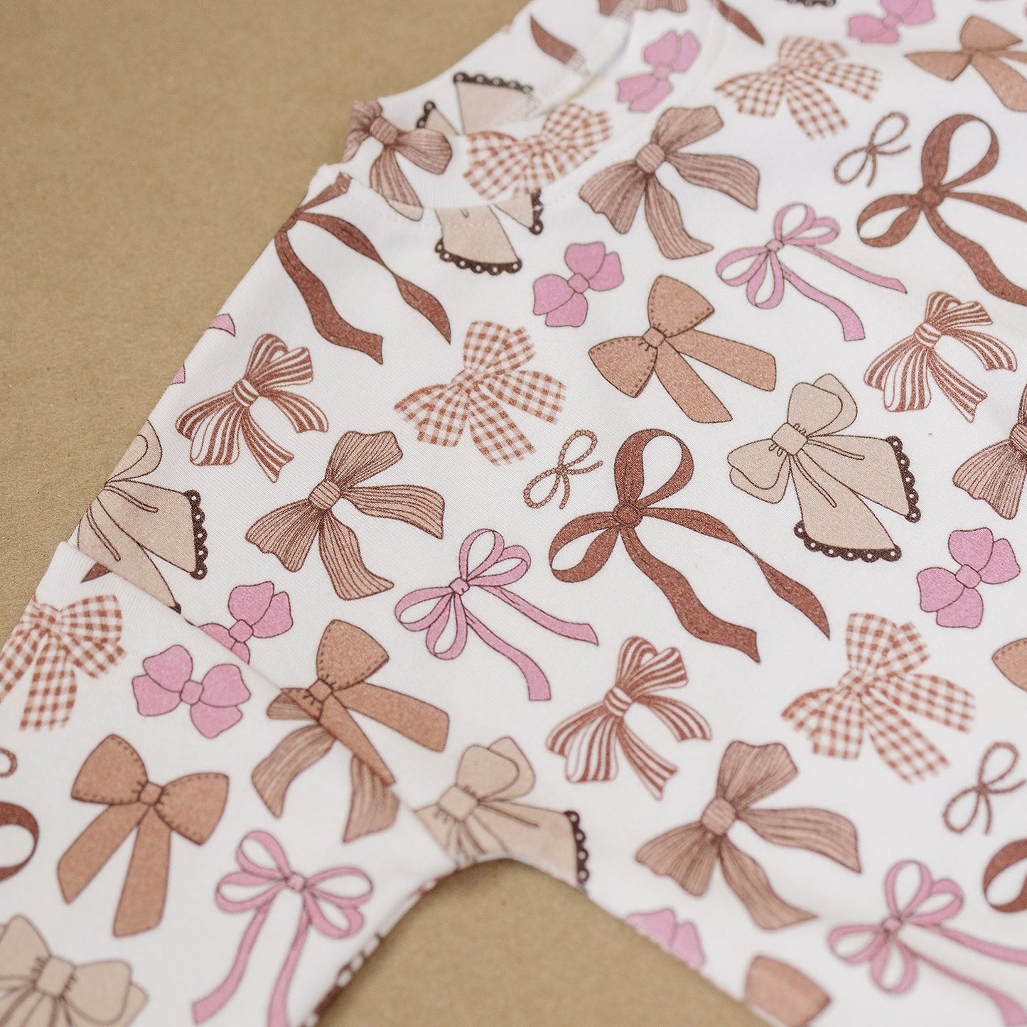 Jogger Set | Mocha Bows
