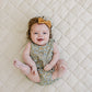 Golden Meadow Bubble Romper