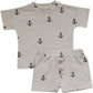 Shorts-Set mit Anker-Knopf