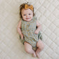 Golden Meadow Bubble Romper