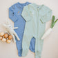 Custom Embroidered Easter Bamboo Footy Pajamas - more colors & designs