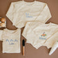 Custom Embroidered Organic Cotton Easter Crewneck Sweatshirt - many design options!