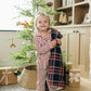 Christmas Plaid Bamboo Fleece Quilt