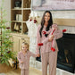 Adult Red Stripes Pajama Set