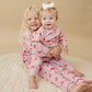 Jogger Set | Blush & Cherry