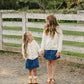 Cream Ruffle Knit Cardigan