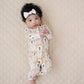Bamboo Zip Romper | Honey Bee