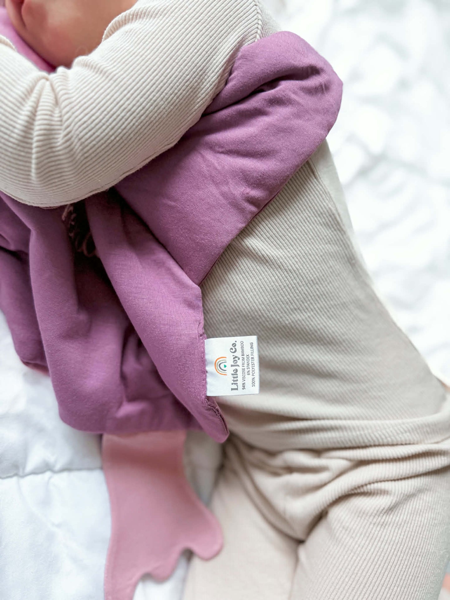 Custom Embroidered Bamboo Duck Lovey