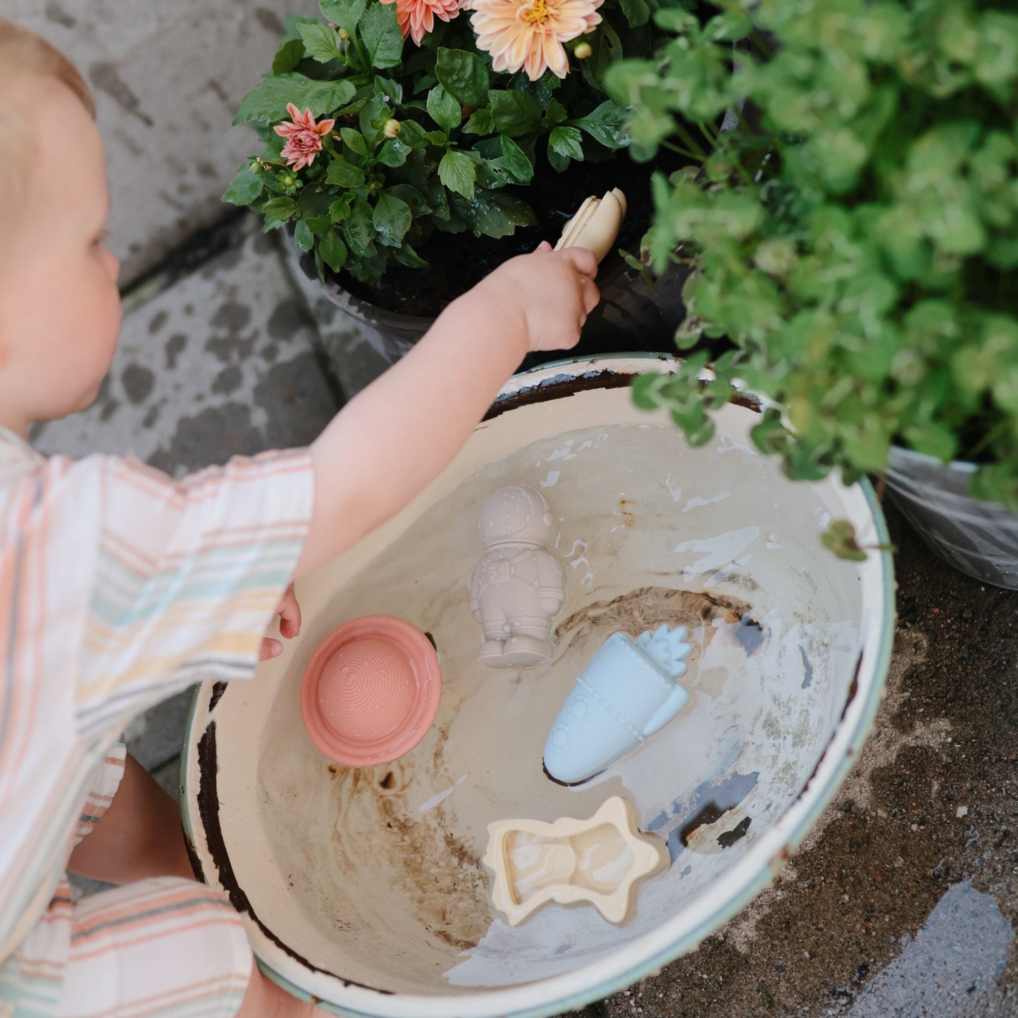 Space Mold Free Bath Play Set - 4 Pack