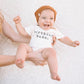 Birthday Babe - Organic Short Sleeve Baby Bodysuit