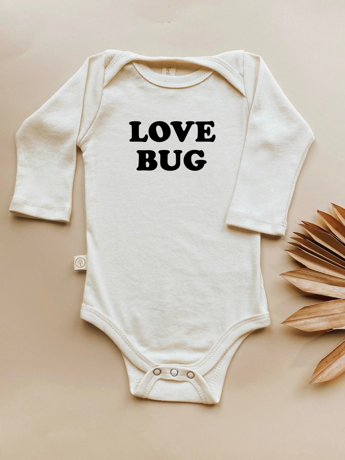 Love Bug - Long Sleeve Organic Baby Bodysuit