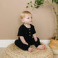 Bamboo Henley Romper - Little Joy Co.