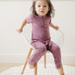 Bamboo Henley Romper - Little Joy Co.