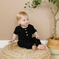 Bamboo Henley Romper - Little Joy Co.