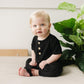 Bamboo Henley Romper - Little Joy Co.