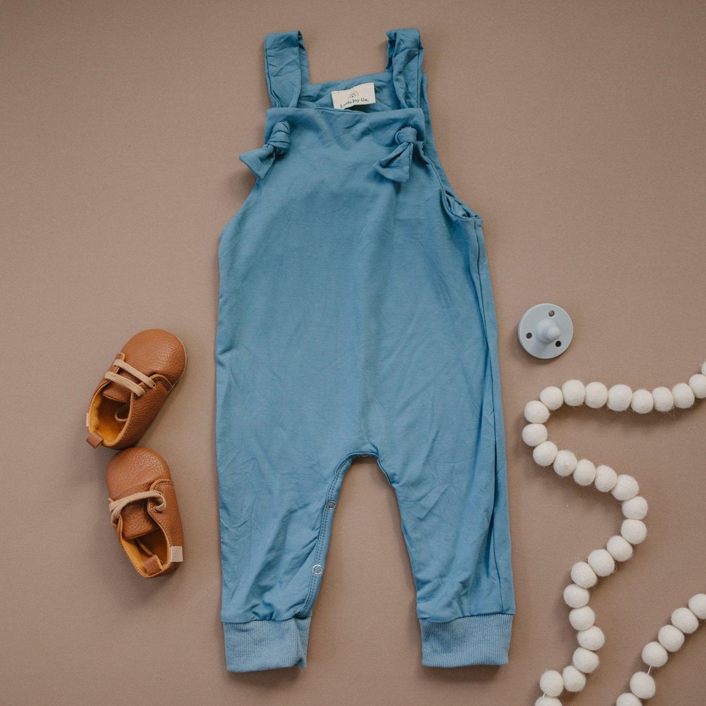 Bamboo Knotted Overalls - more colors - Little Joy Co.