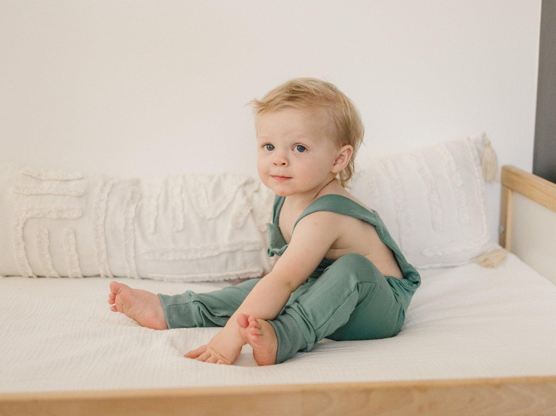 Bamboo Knotted Overalls - more colors - Little Joy Co.