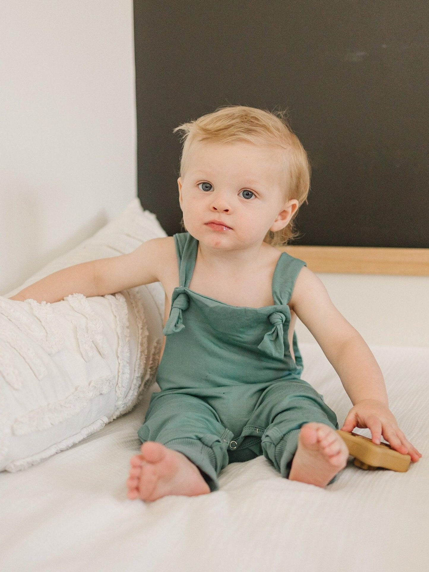 Bamboo Knotted Overalls - more colors - Little Joy Co.