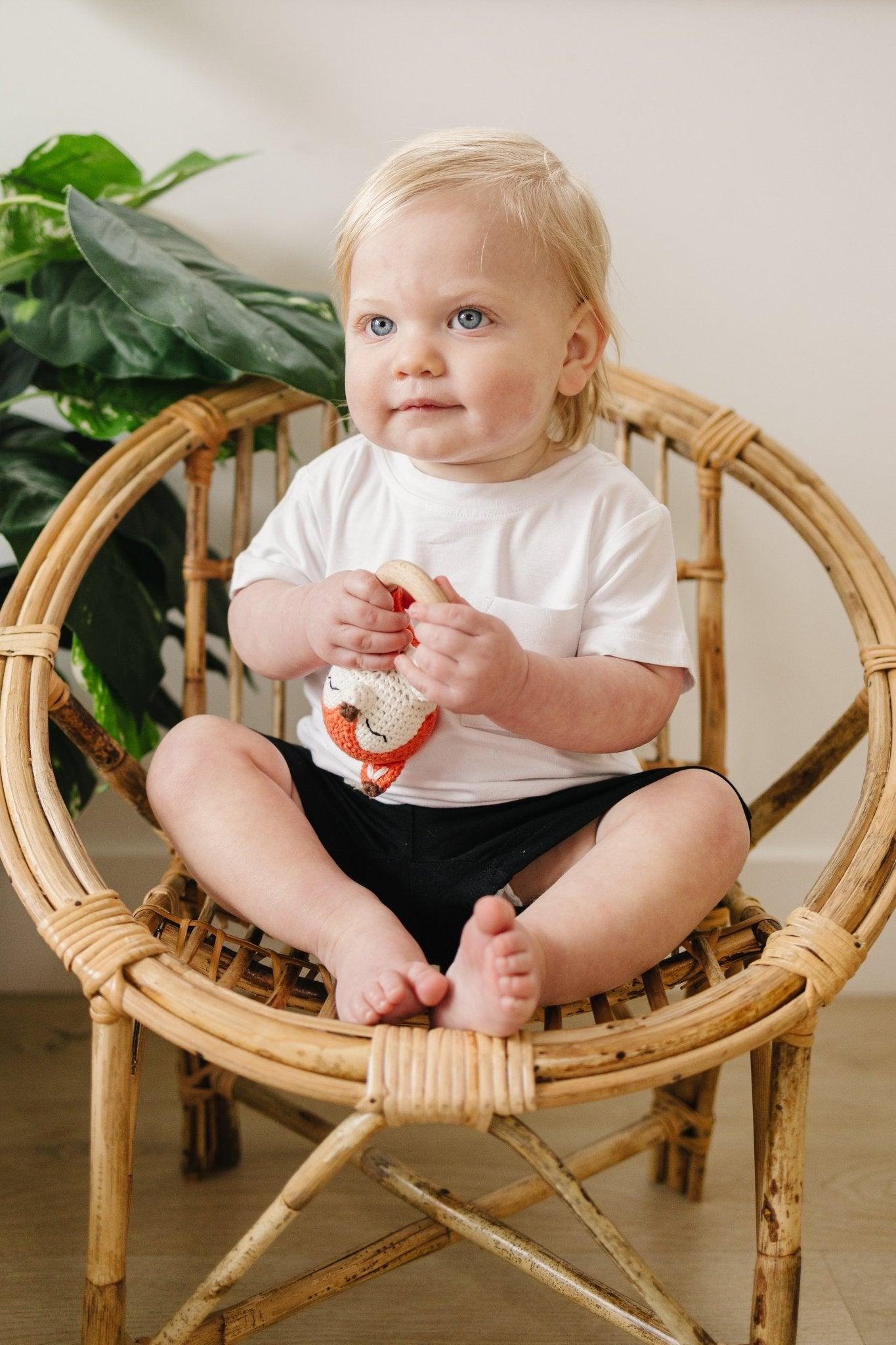 Bamboo Pocket Tee - Little Joy Co.