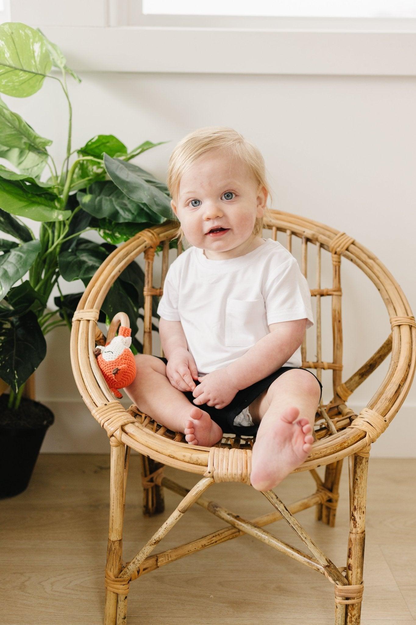 Bamboo Pocket Tee - Little Joy Co.