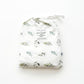 Bamboo Changing Pad Cover - Green Leaves