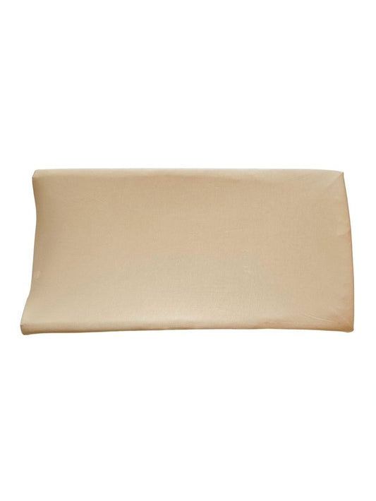 Bamboo Changing Pad Cover - Solid Tan