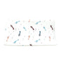 Bamboo Changing Pad Cover - Vintage Airplane