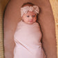 Bamboo Stretch Swaddle - Dusty Pink