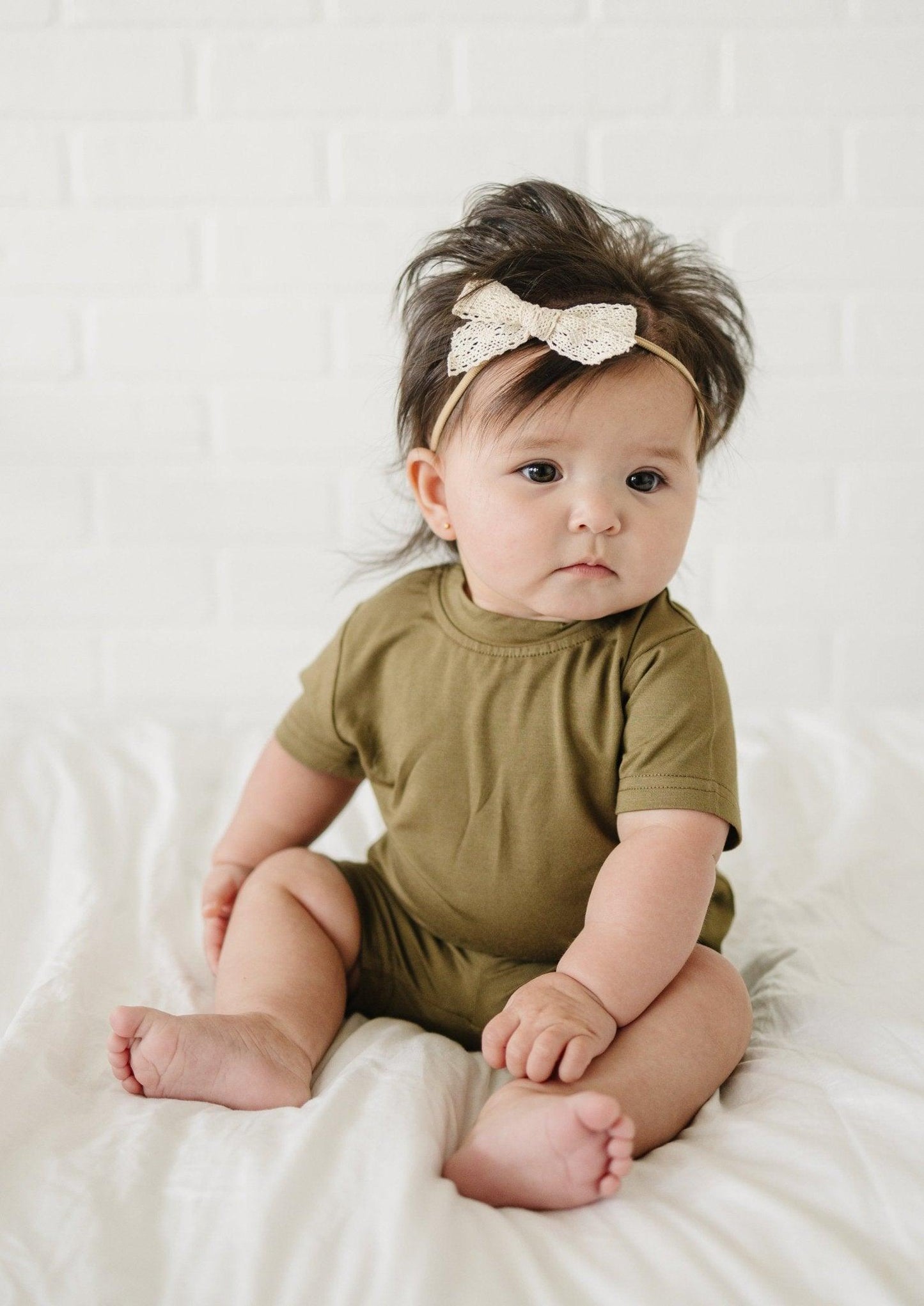 Bamboo Tee & Bike Shorts Set - Little Joy Co.