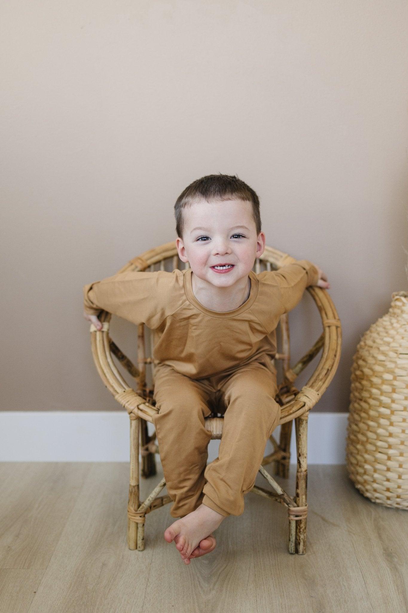 Bamboo Terry Joggers - Little Joy Co.