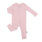 Larkspur Baby Zip Romper in Rose