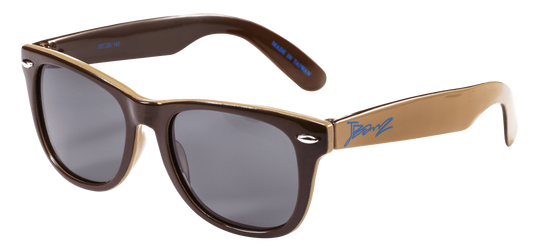 Kids Wrap Around Sunglasses - Dual Color (with case)