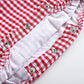Basic Red Gingham Bubble Romper