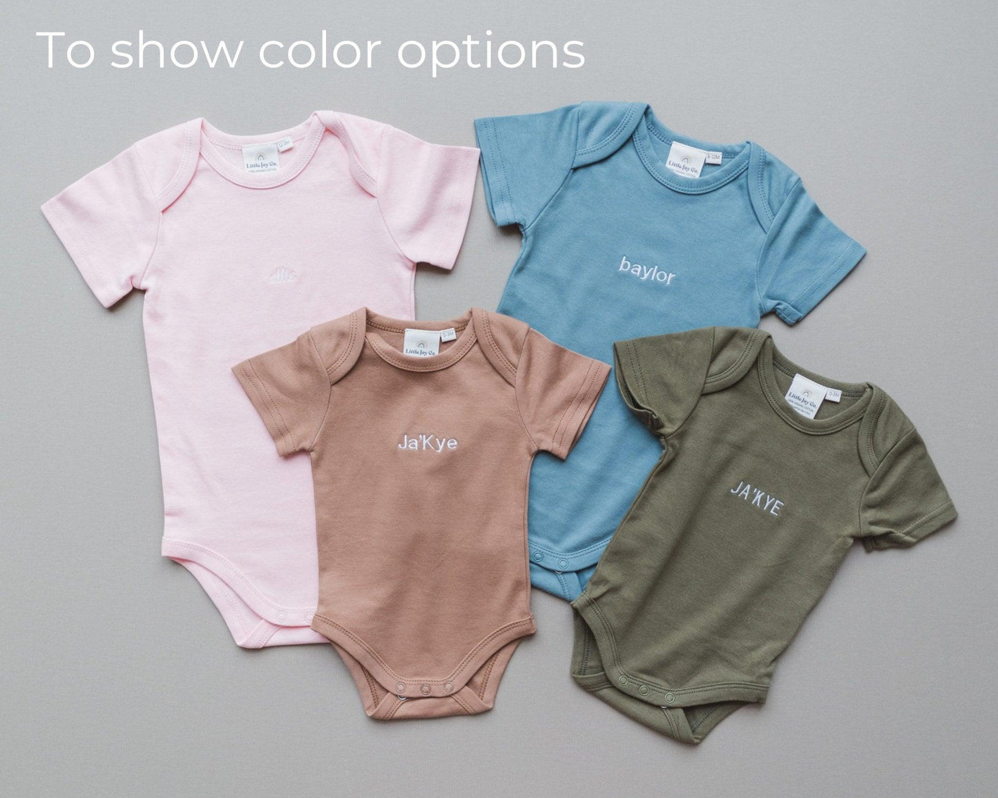 Big Bro Organic Cotton Bodysuit - more colors - Little Joy Co.