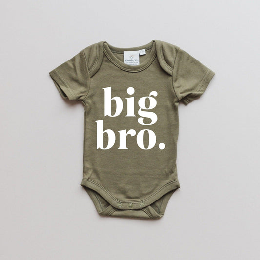 Big Bro Organic Cotton Bodysuit - more colors - Little Joy Co.