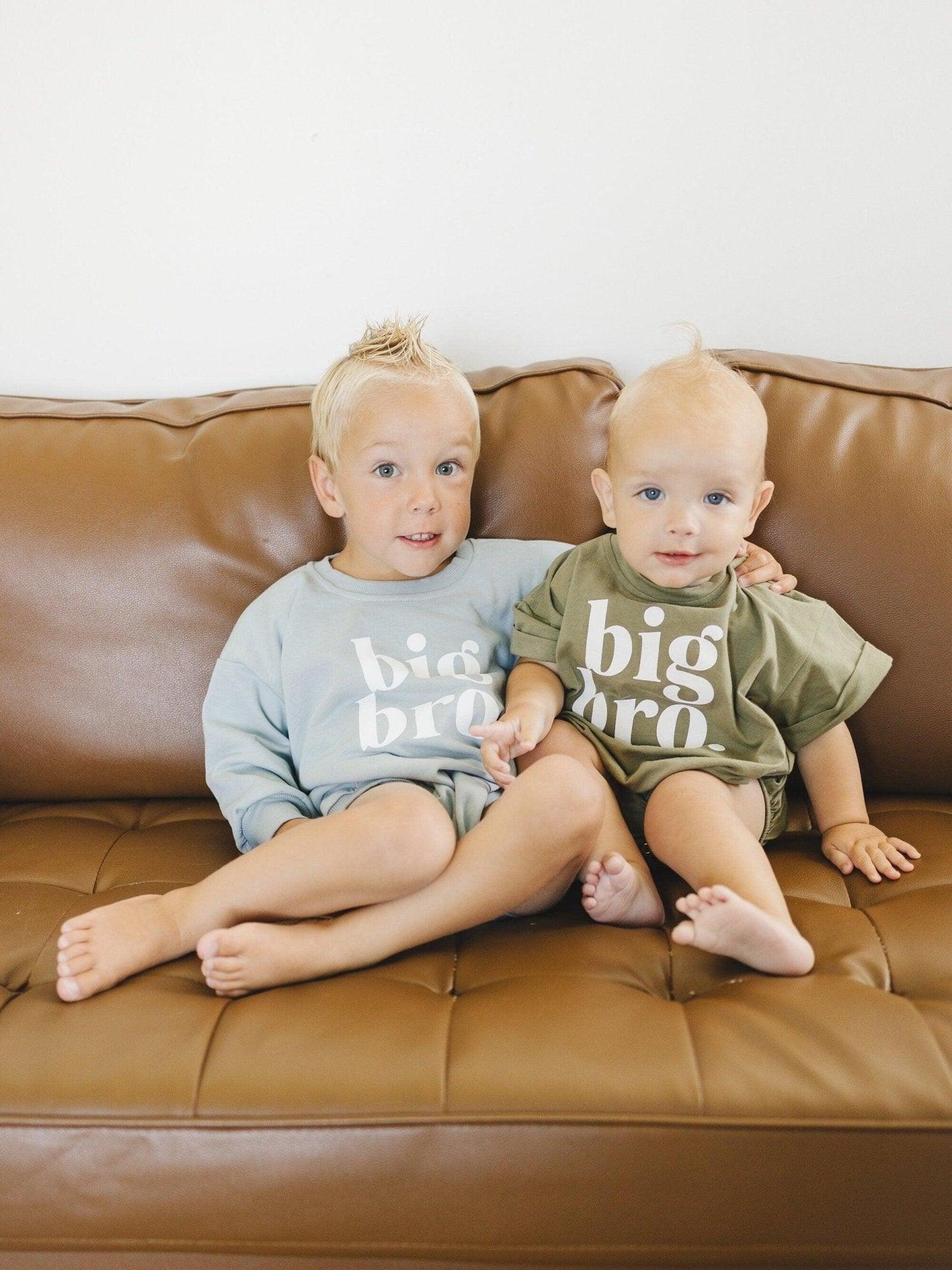 Big Bro T - Shirt Romper - more colors - Little Joy Co.